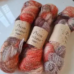 Prism Weave 毛糸 3個セット