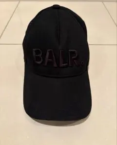 【BALR.】ボーラー ロゴキャップ ブラック 黒 帽子 メンズ レディース