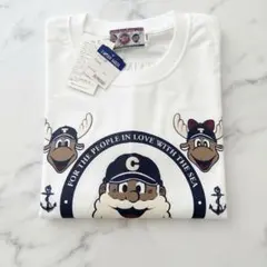 Captain Santa Tシャツ ホワイト L