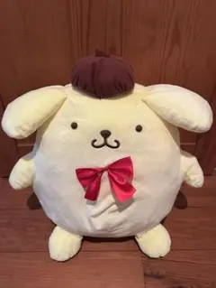 【送料無料】ポムポムプリン超超BIGぬいぐるみ〜おめかし〜