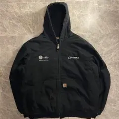 90s 00s カーハート　アクティブジャケット　ブラック　USA製　裏地付き