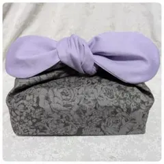 ハンドメイド♡リボンタイプ♡お弁当袋♡薔薇柄♡バラ柄♡ローズ♡花柄♡フラワー②