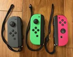 【ジャンク品】Nintendo Switch Joy-con 3個セット 故障品