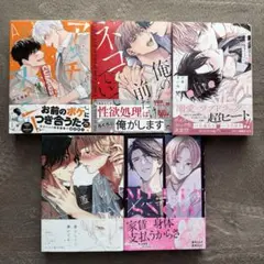 BL漫画 まとめ売り 特典付き - メルカリ