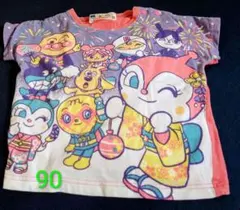 アニメキャラクターTシャツ 90サイズ　5枚セット