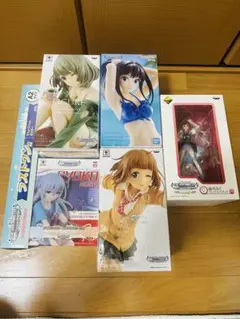 未開封】 人気アニメ 美少女フィギュア 6体セット まとめ売り - メルカリ