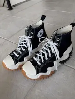 韓国限定コンバース ランスターモーション ハイカット 厚底スニーカー 28cm