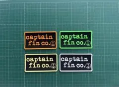 新品未使用　CAPTAIN FIN ロゴステッカー4枚 セットのサムネイル