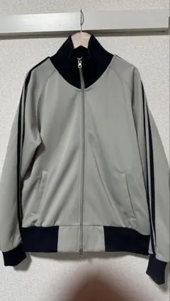グレー/ネイビー トラックジャケット