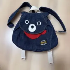 美品 DOUBLE.B デニム リュック クマ