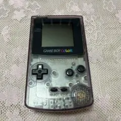 ゲームボーイカラー　クリアパープル