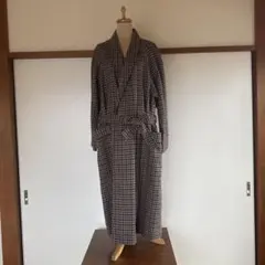 BURBERRY バーバリー 紳士ガウン ウール100%室内着 L