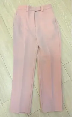 Mila Owen 後ろゴムセンタープレステーパードパンツ ピンク サイズ1