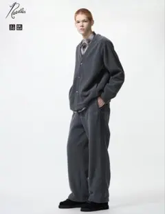 UNIQLO × NEEDLES コラボ フリースワイドパンツ M ニードルズ