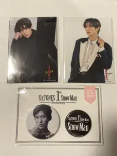 目黒蓮　缶バッチ　フォトセット