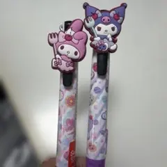 サンリオ マイメロディ 、クロミ 3色ボールペン２セット