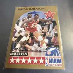 NBA 1990 NBA HOOPS Akeem Olajuwon