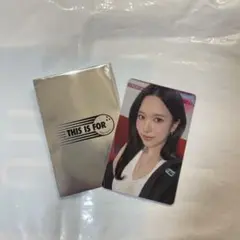 TWICE ミナ 1万円購入特典トレカ This is for