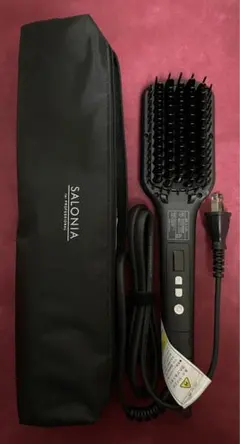 新品 SALONIA ストレートヒートブラシ SL