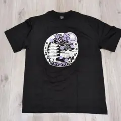 京都デザイン Tシャツ Mサイズ 黒