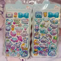 シナモン　シナモロール　シール　ぷっくりシール ボンボンドロップ