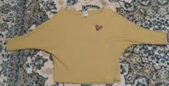 フラワー刺繍ドルマンスリーブTシャツのサムネイル