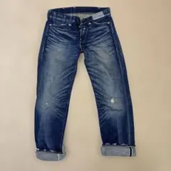 【リーバイス】ダークブルー ストレートデニム　W29インチ