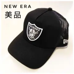 【未使用級】レイダースブラック キャップニューエラ 9FORTYトラッカー