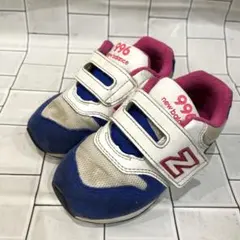 New Balance 996 ベビーシューズ 青/白/ピンク