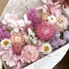 プリザーブド＆ドライフラワー花材mix No.6