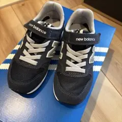 New Balance 996 キッズシューズ 17.5cm ネイビー