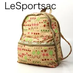 LeSportsac レスポートサック フルーツ柄 ボストンバッグ 肩掛けバッグ