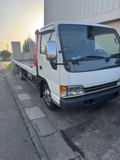 3t積載車 搬送車 花見台 ロングデッキ 動作確認済 - メルカリ