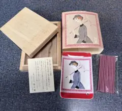 ⑥竹下夢二・お香セット・未使用桐箱入り・あじさい