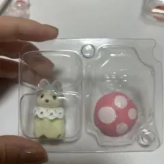 シルバニアファミリー 赤ちゃんお花畑とおともだち　ハスキーの小さい赤ちゃん