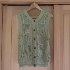 Samansa Mos2 ニットベスト