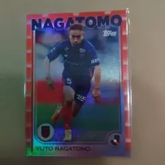 2025 topps Jリーグ #34 長友佑都 FC東京 25枚限定パラレル版