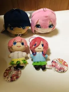 五等分の花嫁　ぬいぐるみセット