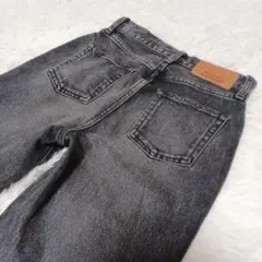 MOUSSY マウジー MVS ブラック フレアデニム 24