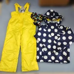 スキーウェア上下セット＆手袋　120センチ