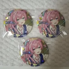 巡音ルカ 39Culture 2024 EXTRA 大き目メタリック缶バッジ