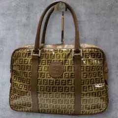 FENDI フェンディ トートバッグ エナメル ズッカ ズッキーノ 大容量 A4のサムネイル