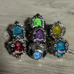 家庭教師ヒットマンREBORN ニューボンゴレリング コンプ 全種 大空 雲 ①