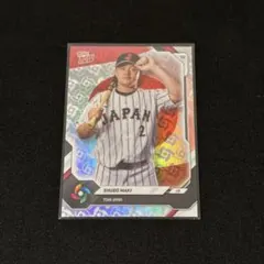 2026 TOPPS NOW WBC 牧秀悟 ロゴパラレル カード 侍ジャパン