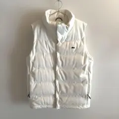 LACOSTE ダウンベスト ホワイト FR48