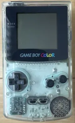 任天堂 GAME BOY COLOR 本体 クリア　ゲームボーイ　カラー