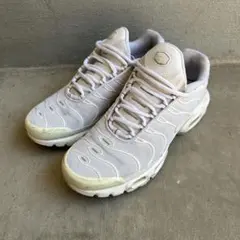 nike air max plus triple white 26cm