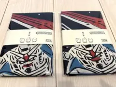 【新品未開封・非売品】バンダイナムコ 機動戦士ガンダム 手ぬぐい2枚セット