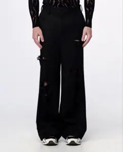 doublet damage slacks 23ss