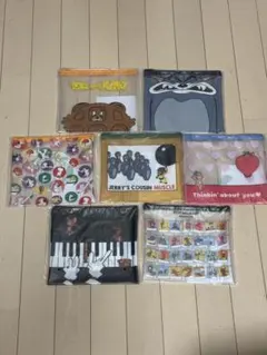 新品★ハッピーくじ　トムとジェリーくじ　D賞　フラットポーチ　全７種